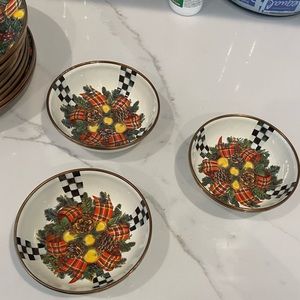 Mackenzie Childs Holiday Bowls